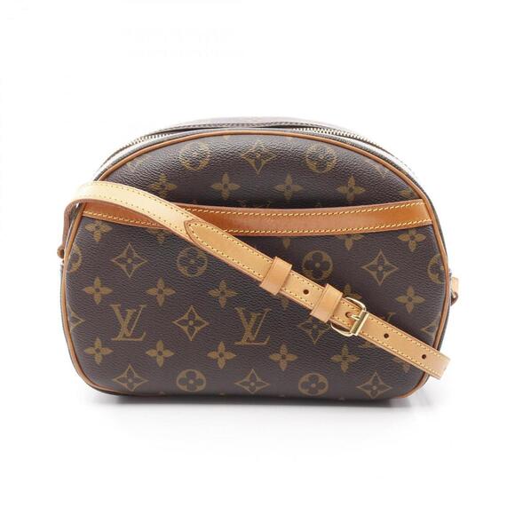 LOUIS VUITTON Brown Monogram Leather Shoulder Bag - Picture 1 of 11